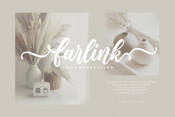 Love Craft Font Poster 3