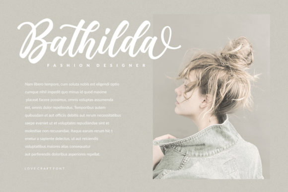 Love Craft Font Poster 4