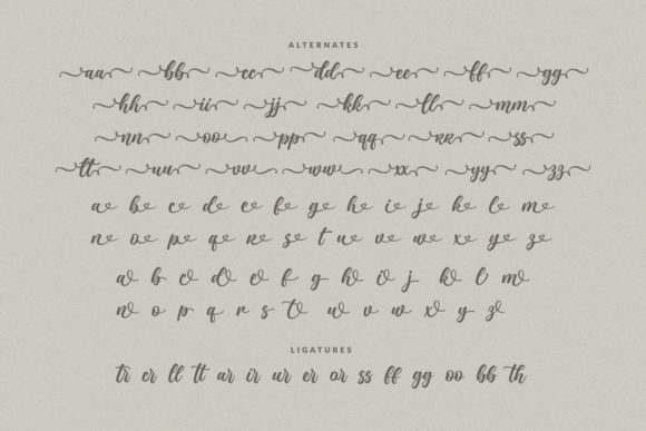 Love Craft Font Poster 8