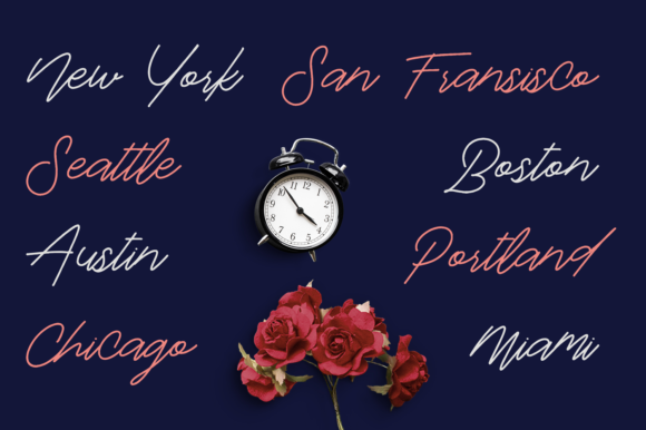 Love Hurts Font Poster 8
