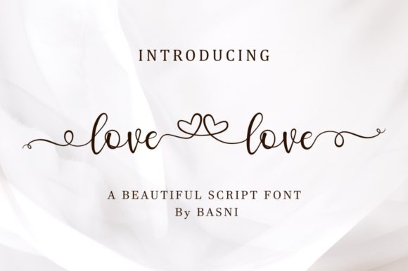 Love Love Font Poster 1