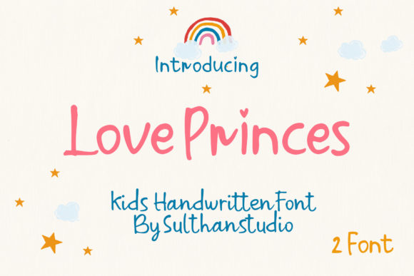 Love Princes Font Poster 1