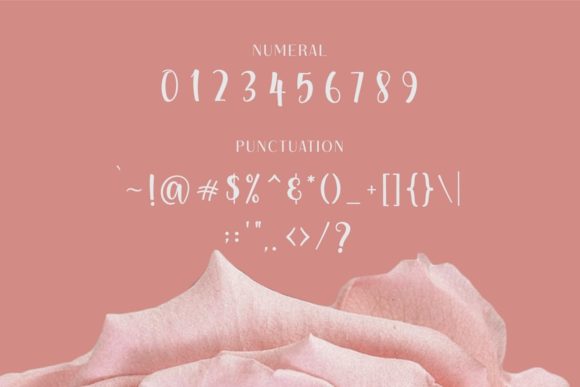Love Story Font Poster 3