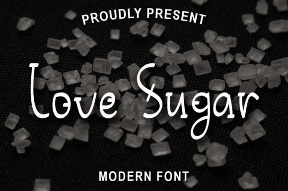 Love Sugar Font Poster 1