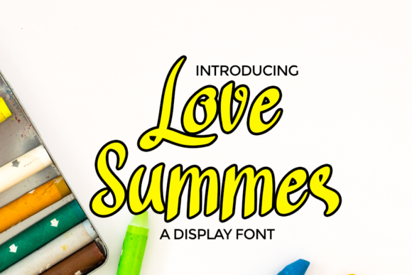 Love Summer Font