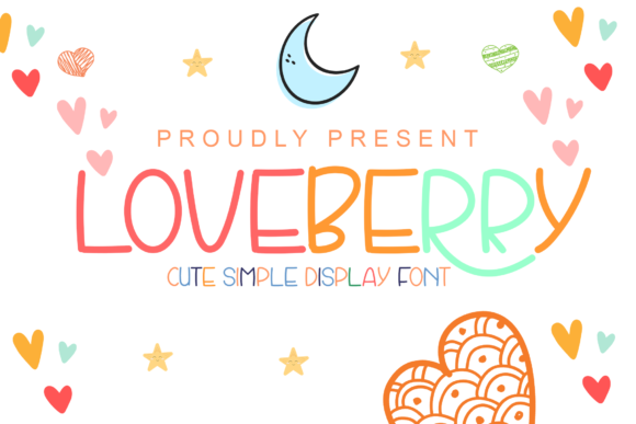 Loveberry Font Poster 1