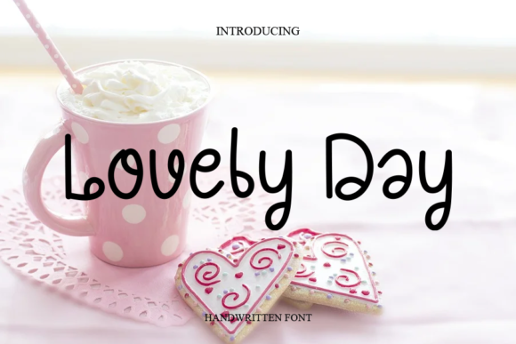 Lovely Day Font Lovely Day Font Poster 1