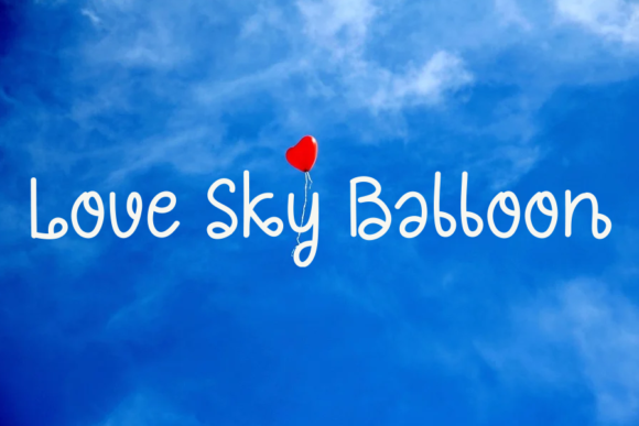 Lovely Day Font Poster 3