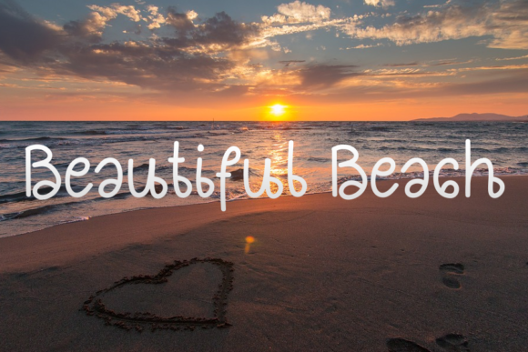 Lovely Day Font Poster 4