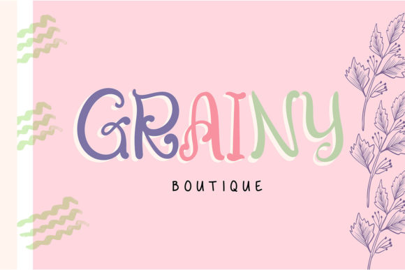 Lovely Sister Font Poster 4