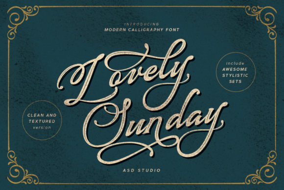 Lovely Sunday Font