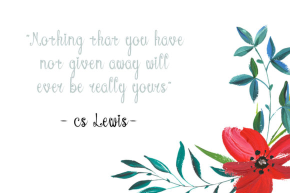 Lovina Font Poster 3