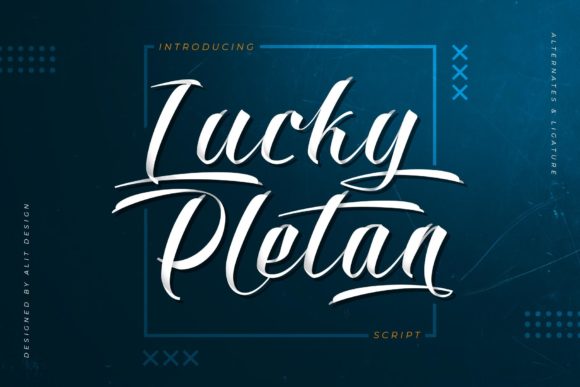 Lucky Pletan Font Poster 1