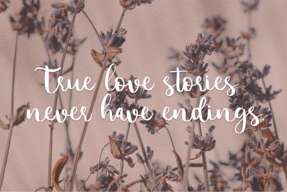 Luckylove Font Poster 5