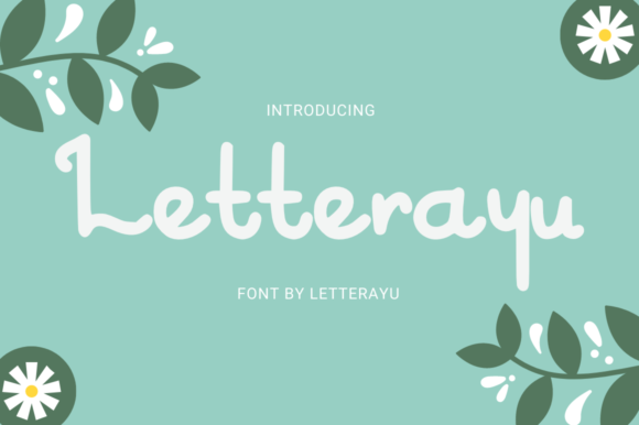 Lucy Font Poster 4