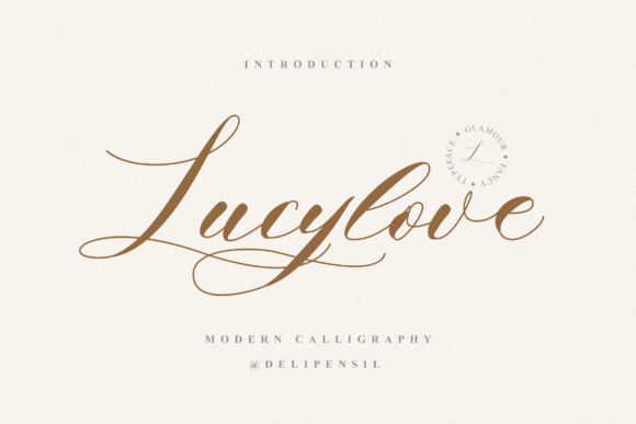 Lucylove Font Poster 1