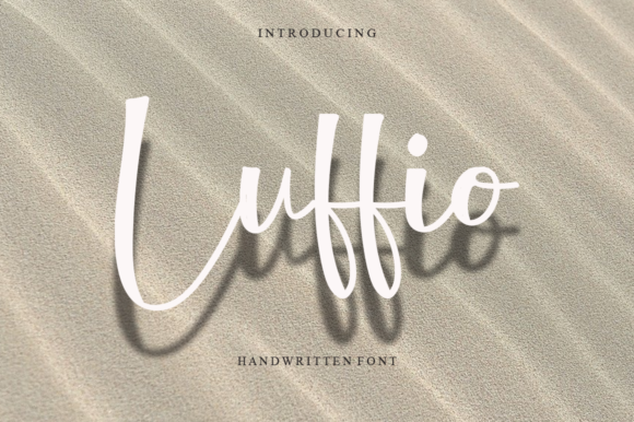 Luffio Font Poster 1
