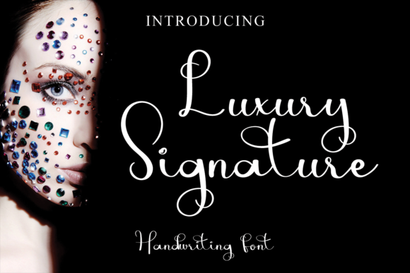 Luxury Signature Font