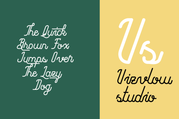 Lycopod Font Poster 4