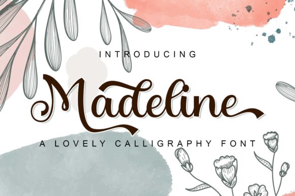 Madeline Font Poster 1