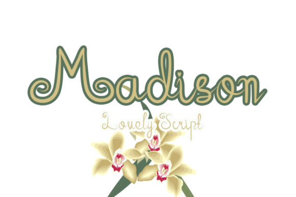 Madison Font Poster 1