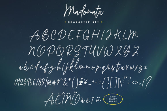 Madonata Font Poster 6