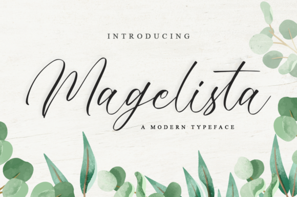 Magelista Font Poster 1