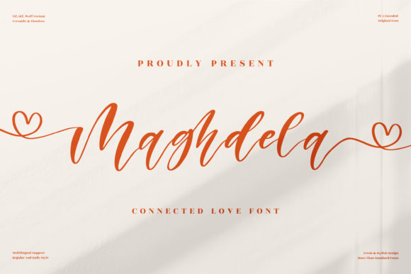 Maghdela Font Poster 1