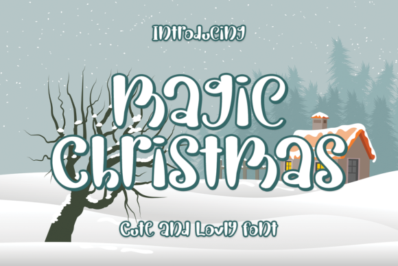 Magic Christmas Font Poster 1