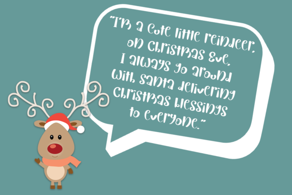 Magic Christmas Font Poster 3
