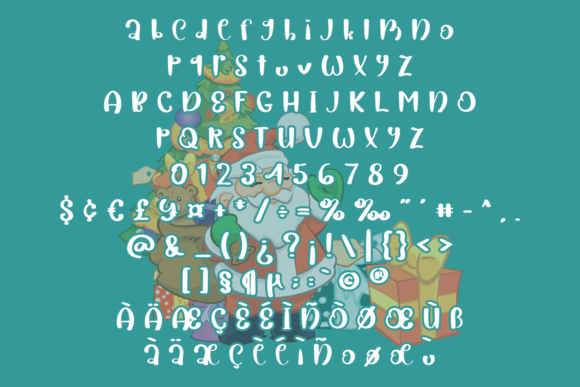 Magic Christmas Font Poster 5
