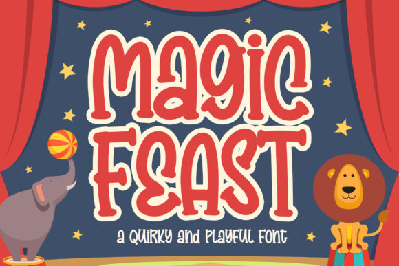 Magic Feast Font Poster 1