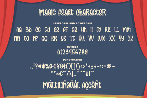 Magic Feast Font Poster 5