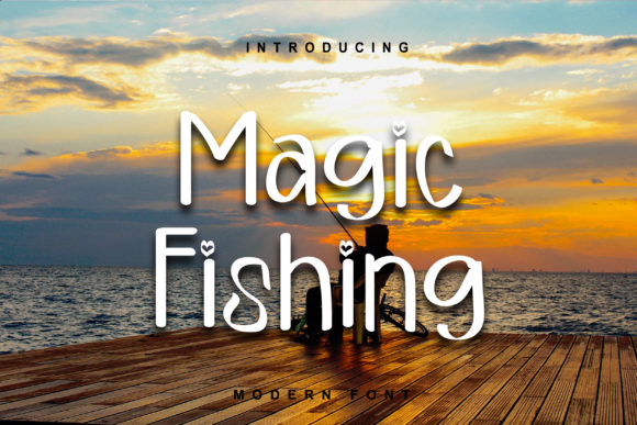 Magic Fishing Font Poster 1