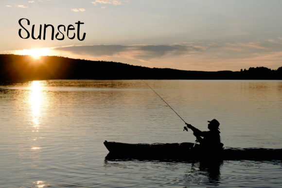 Magic Fishing Font Poster 2