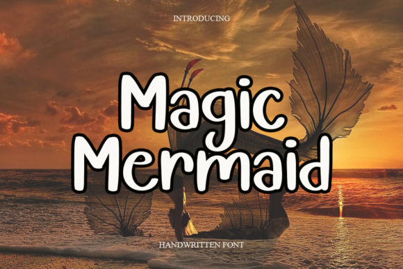 Magic Mermaid Font Poster 1