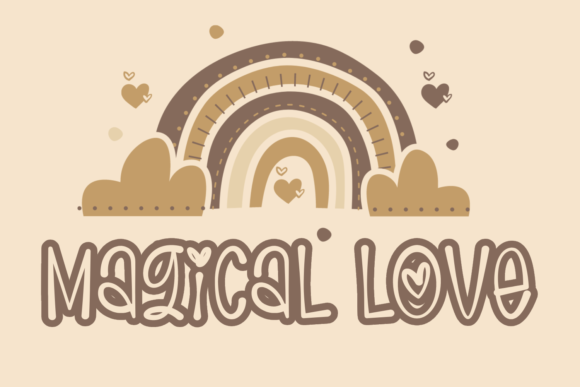 Magical Love Font Poster 1