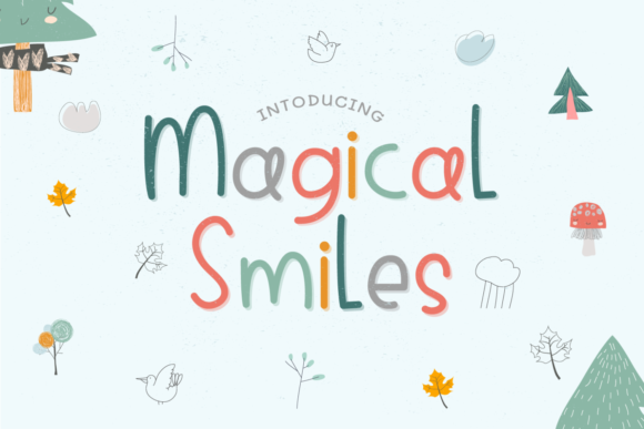 Magical Smiles Font Poster 1