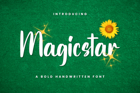 Magicstar Font Poster 1