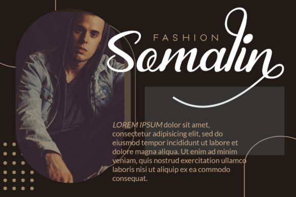 Magnum Smith Font Poster 2