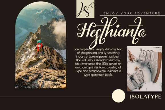 Magnum Smith Font Poster 5
