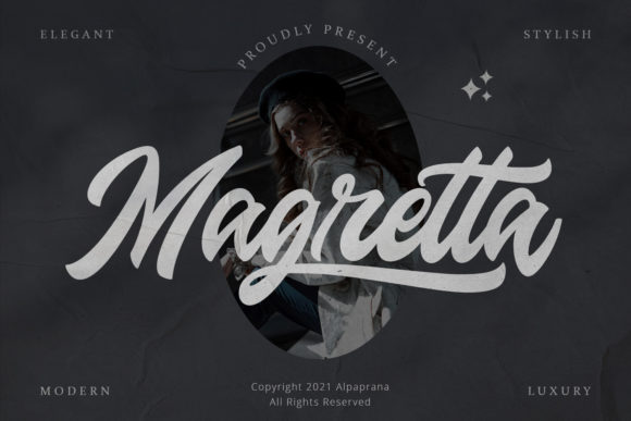 Magretta Font Poster 1