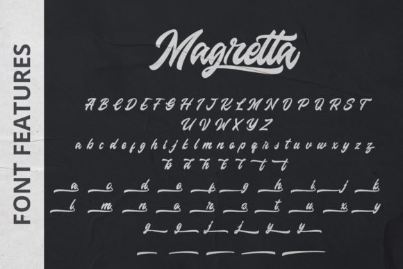 Magretta Font Poster 9