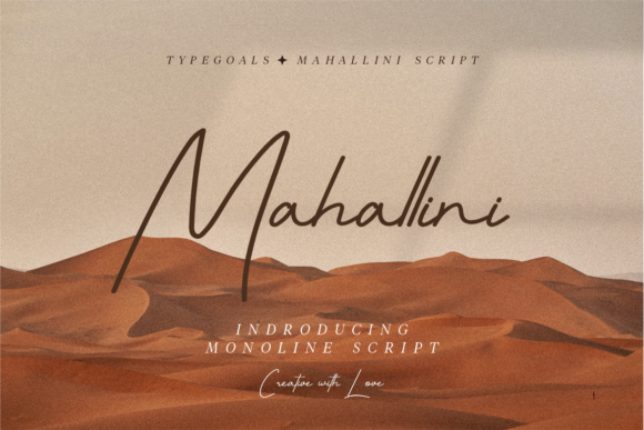 Mahallini Script Font