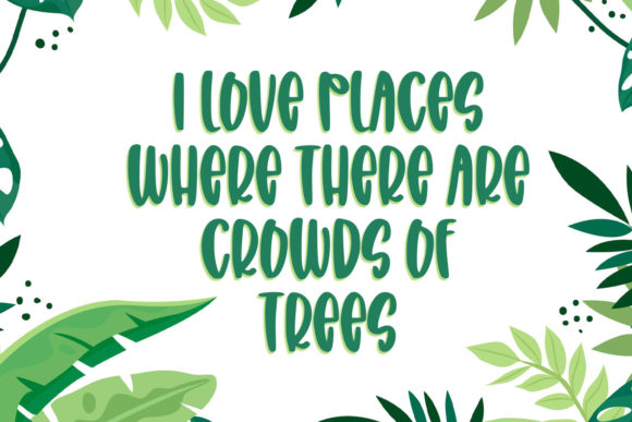 Mahogany Garden Font Poster 3