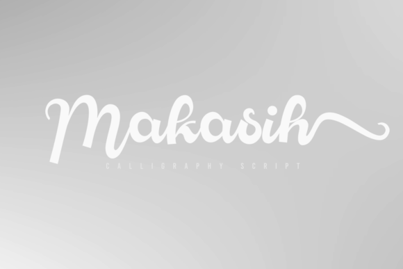 Makasih Font Poster 12