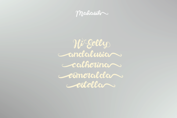 Makasih Font Poster 8