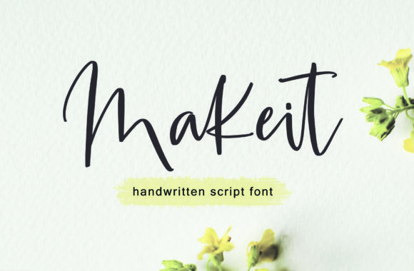 Makeit Font Poster 1