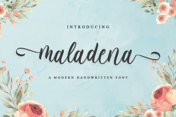 Maladena Font Poster 1