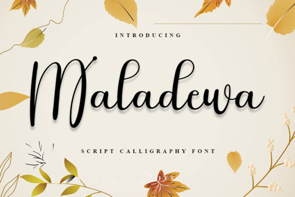 Maladewa Font Poster 1